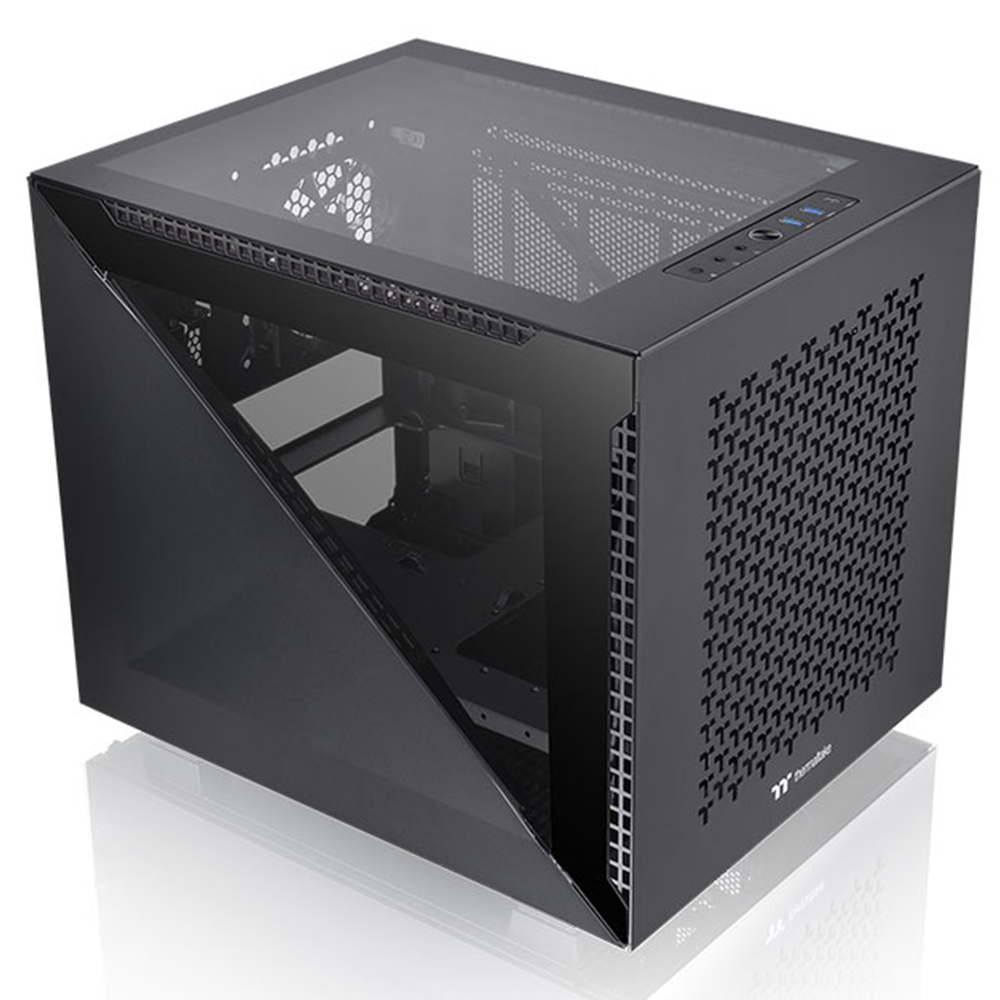 Thermaltake Divider 200 TG Air Tempered Glass USB 3.2 ATX Micro ATX Kasa