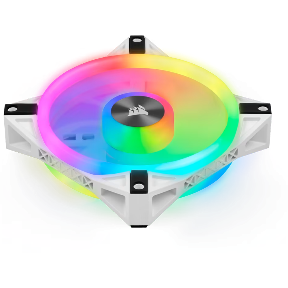 CORSAIR iCUE QL120 RGB PWM White 120mm Fan
