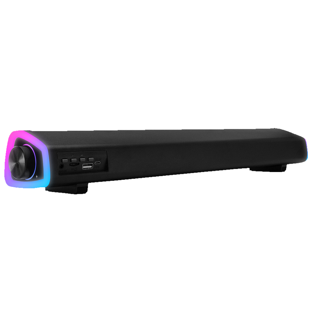 Mikado MD-SBT26 2*3W 1200mAh Bluetooth Siyah Soundbar Speaker