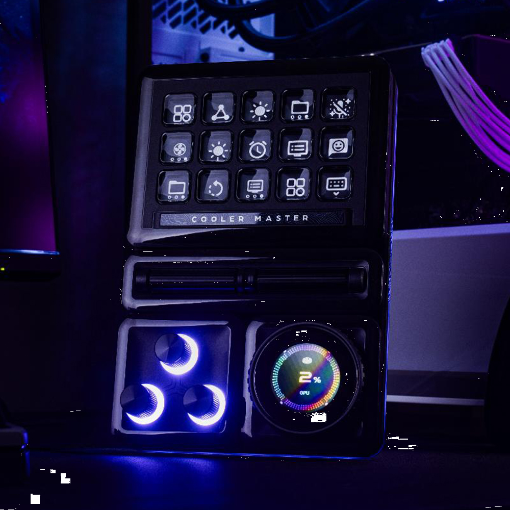 Cooler Master Master Hub Encoder IPS Display Yayın Kontrolcüsü