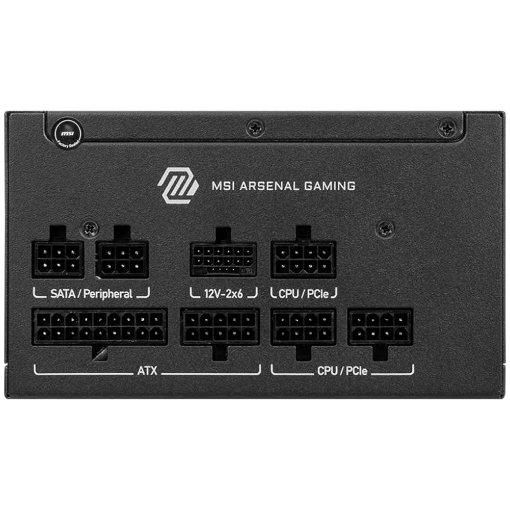 MSI MAG A750GLS 750W 80+ Gold GEN 5.1 3.1 Full Modüler 135mm Fanlı PSU