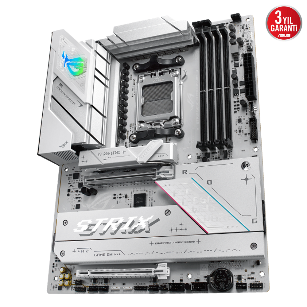 ASUS ROG STRIX B850-A GAMING WIFI 8000MHz OC DDR5 Soket AM5 M.2 HDMI DP ATX Anakart