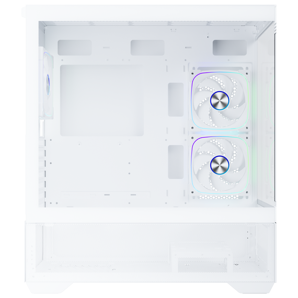 GameBooster NYVRA ALPHA 750W 80+ Bronze SeaView ARGB ATX3.1 PCI-E 5.1 Beyaz ATX Mid Tower Kasa