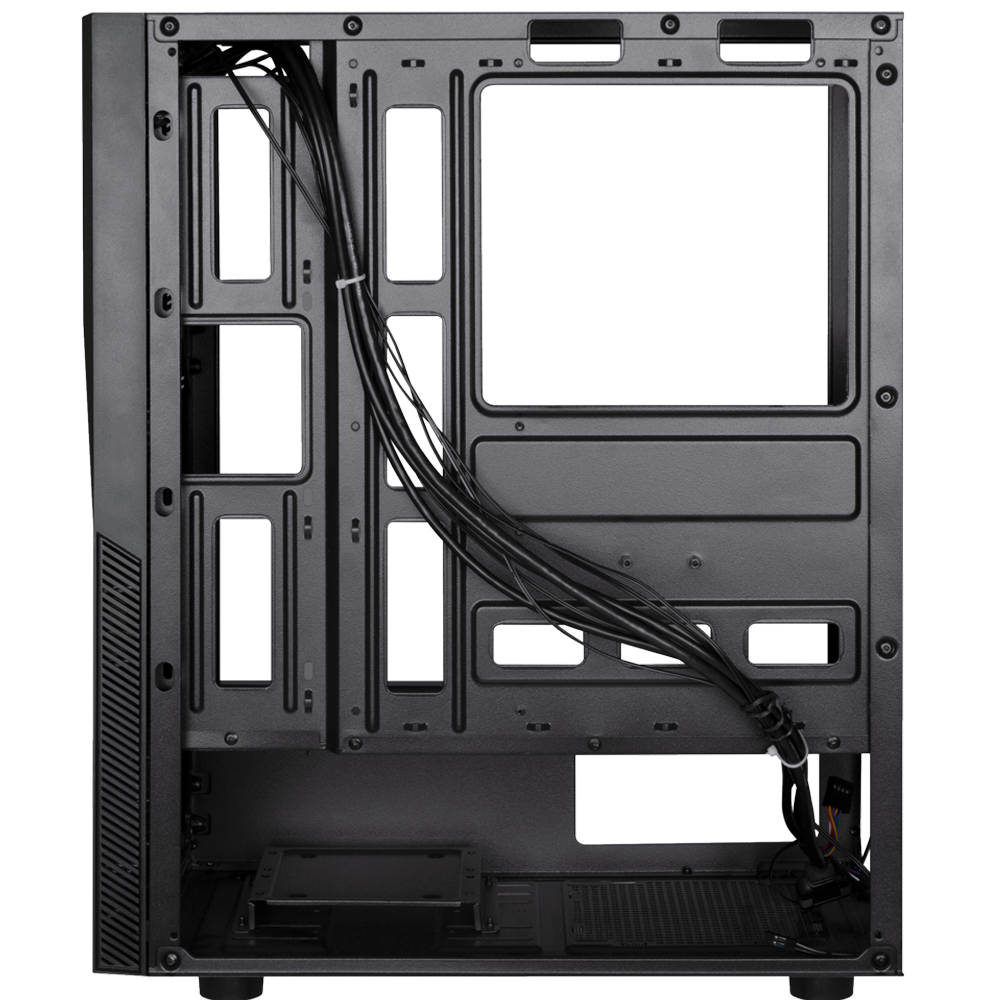 BitFenix C20 650W 80+ Beyaz PSU Tempered Glass FRGB USB 3.0 Mesh ATX Mid Tower Siyah Kasa