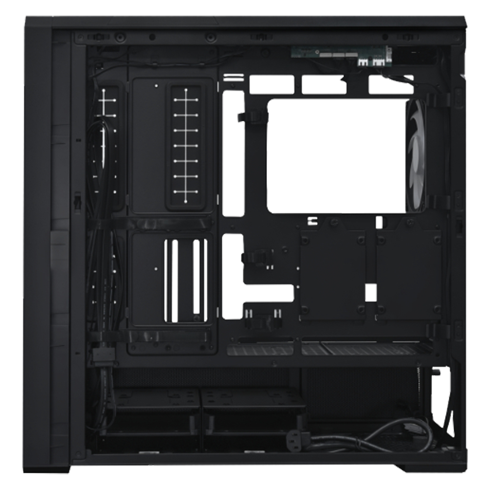 LIAN LI LANCOOL 217 INF Tempered Glass ARGB Type-C Siyah E-ATX Mid Tower Kasa