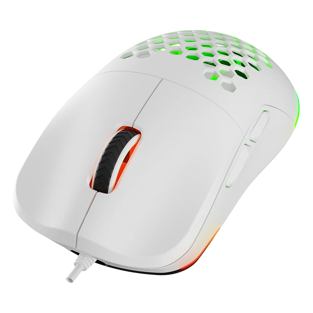  Rampage BLINK 12800DPI 1000Hz RGB Kablolu Beyaz Gaming Mouse