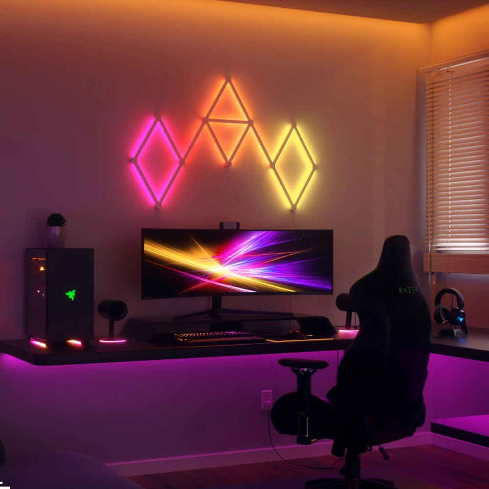 Nanoleaf Lines 60 Degrees RGBW Başlangıç Paketi Led Şerit Aydınlatma
