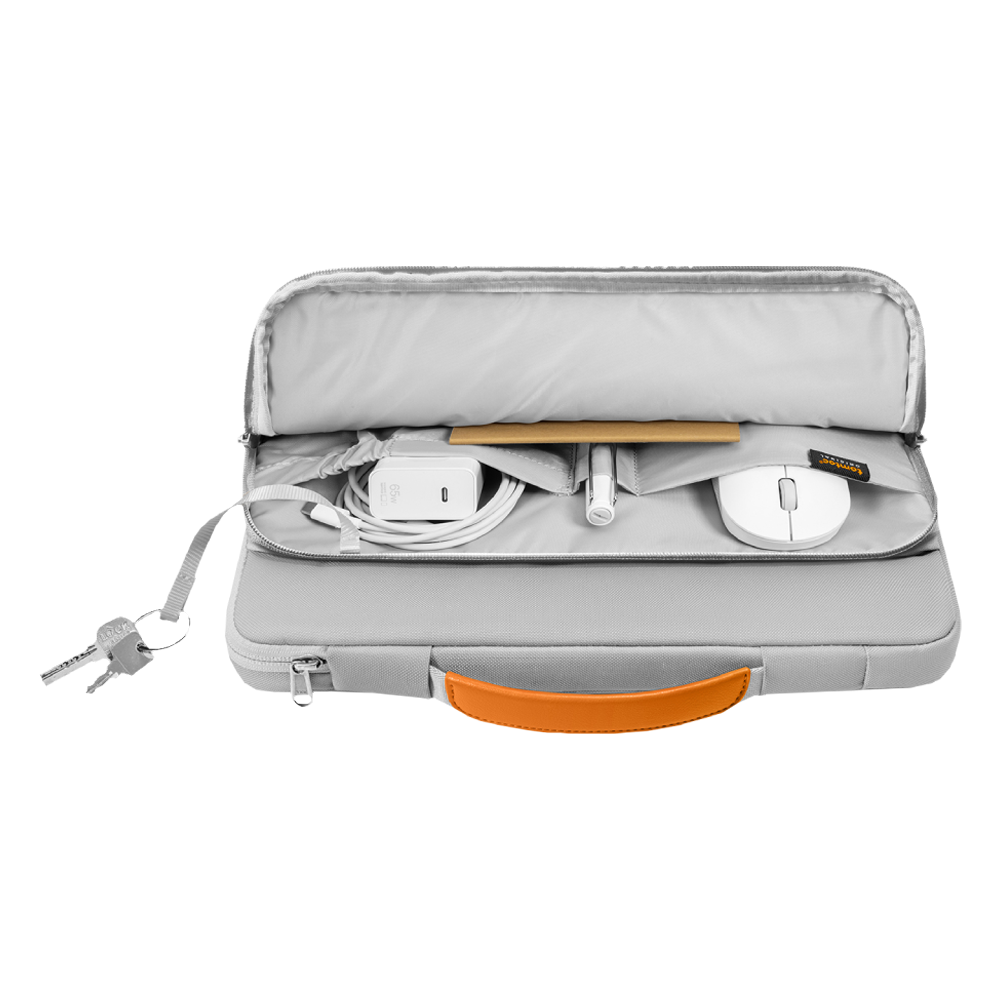 Tomtoc Defender A14 13.5-14" Gri Notebook Çantası