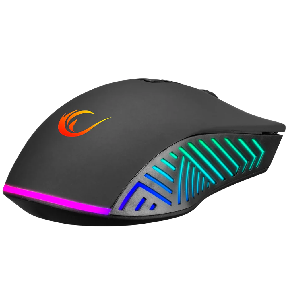 Rampage SMX-G68S SPEAR V2 12800DPI RGB Kablolu Siyah Gaming Mouse