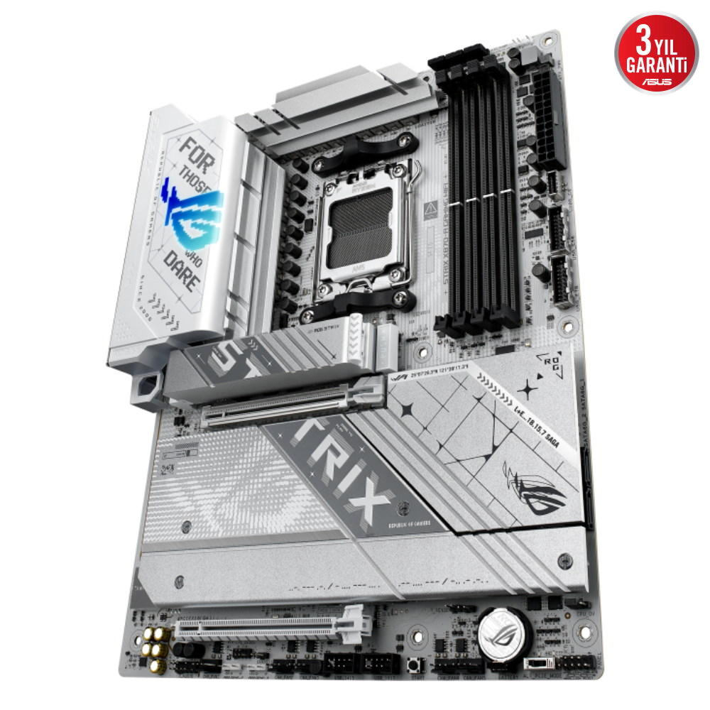 ASUS ROG STRIX X870-A GAMING WIFI 8000MHz OC DDR5 Soket AM5 M.2 HDMI DP ATX Anakart