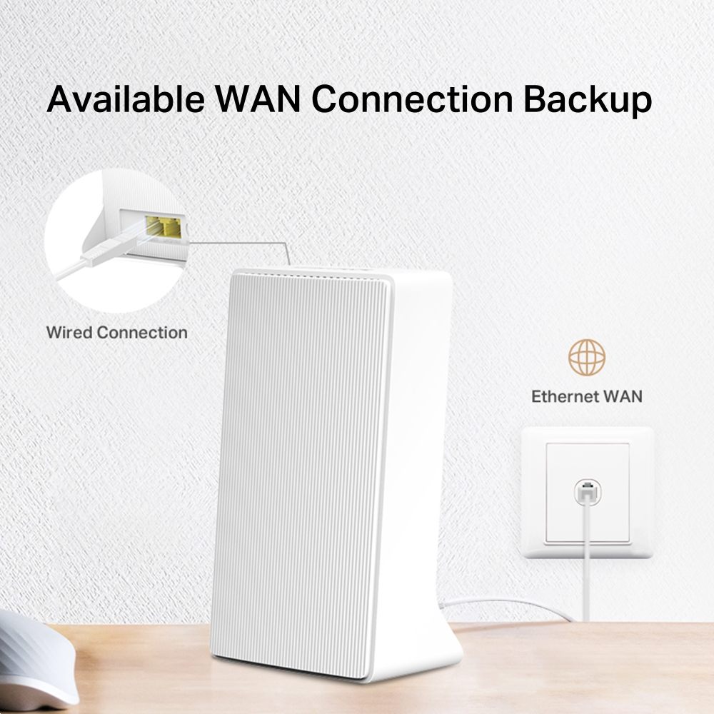 Mercusys MB110-4G N300 300 Mbps Kablosuz N 4G LTE Router