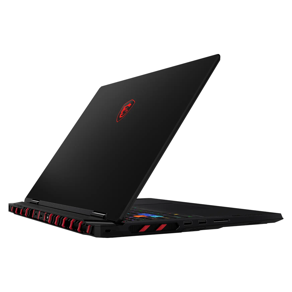 MSI RAIDER 18 MAX HX A2WI-1040TR Ultra 9 290HX Plus 64GB DDR5 RTX5080 GDDR7 16GB 2TB SSD 16" UHD+ 120Hz W11H Notebook