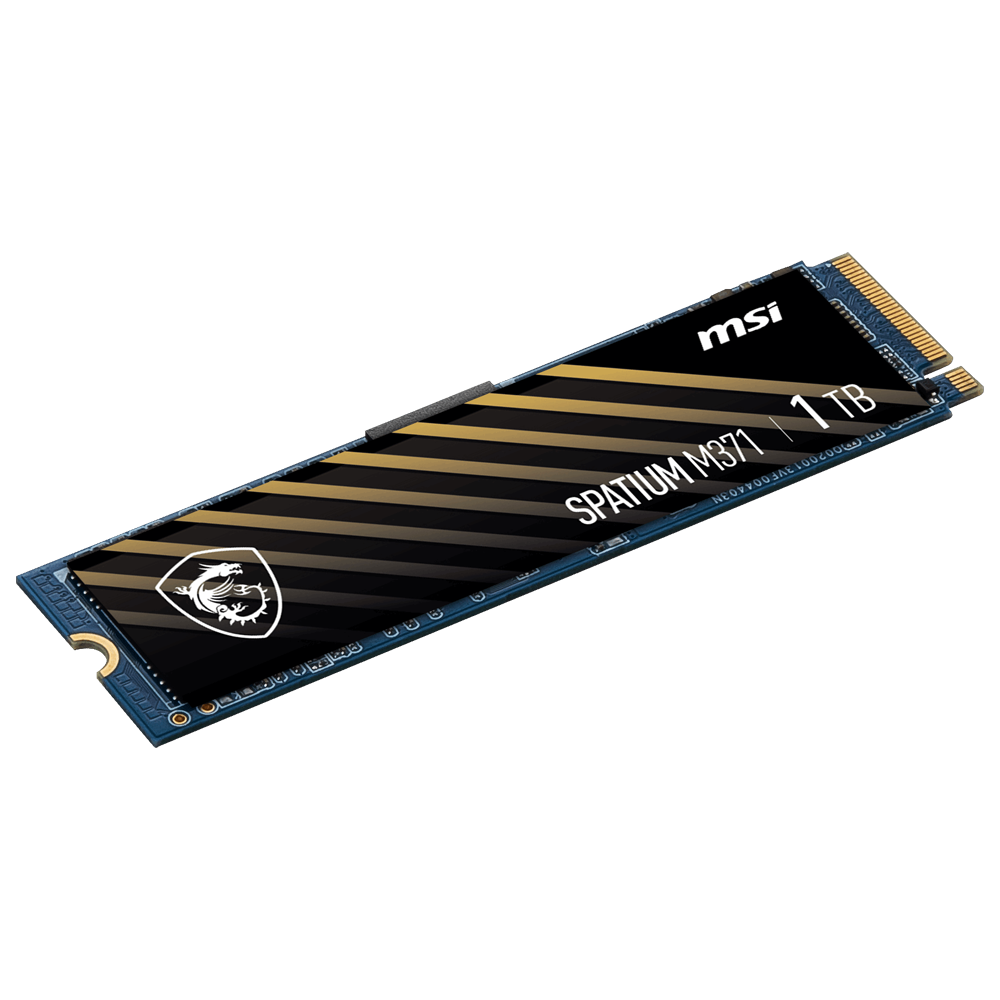 MSI 1TB SPATIUM M371 NVMe 2280 M.2 SSD (2350MB Okuma /1700MB Yazma)