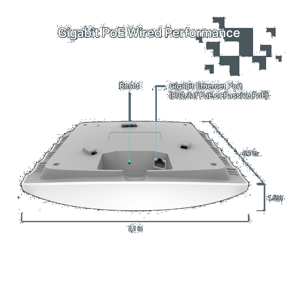 TP-LINK FESTA F52 AC1350 WI-FI 5  Tavan Tipi Access Point