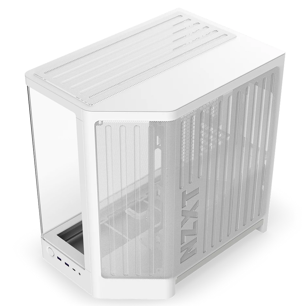 NZXT H6 Tempered Glass USB 3.2 USB-C Beyaz ATX Kasa