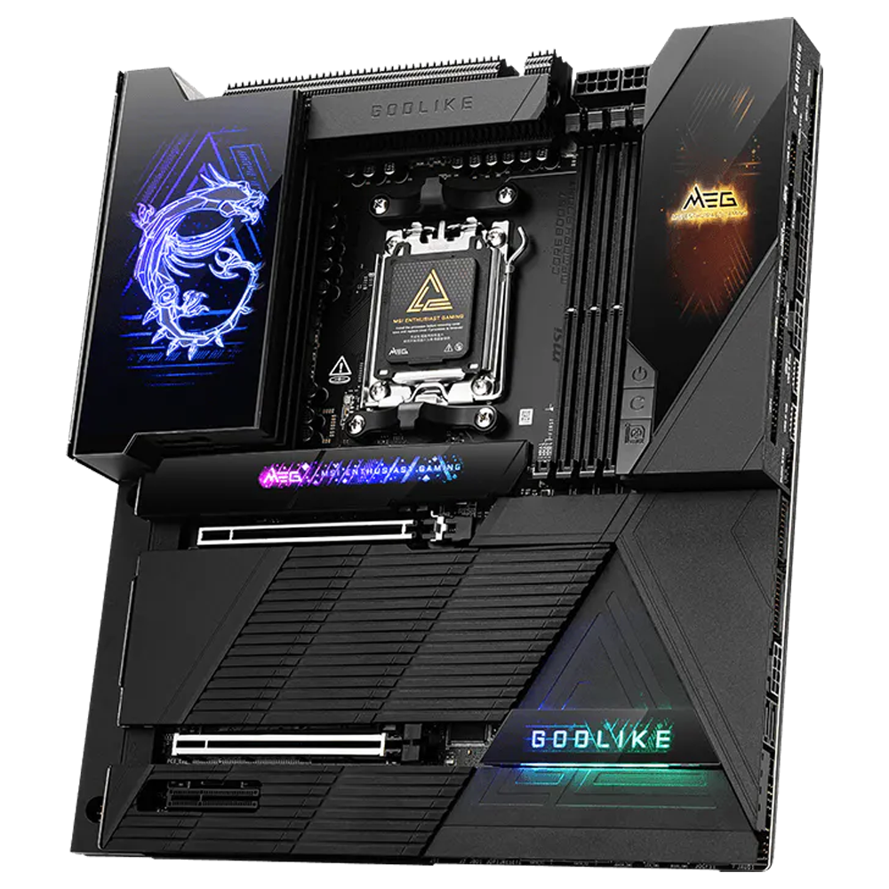 MSI MEG X870E GODLIKE 8400MHz(OC) DDR5 Soket AM5 M.2 DP E-ATX Anakart