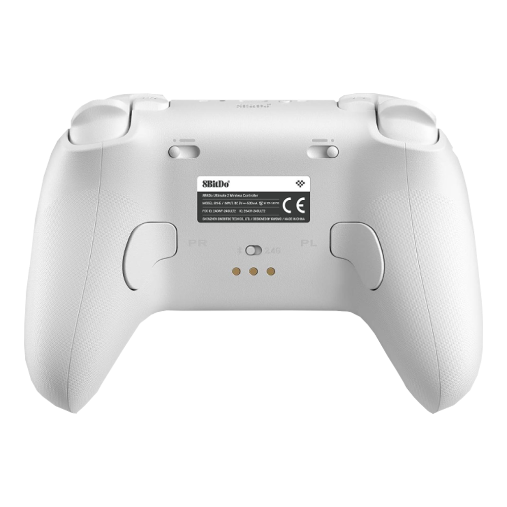 8BitDo Ultimate 2 Hall Efect Kablosuz Beyaz Gamepad