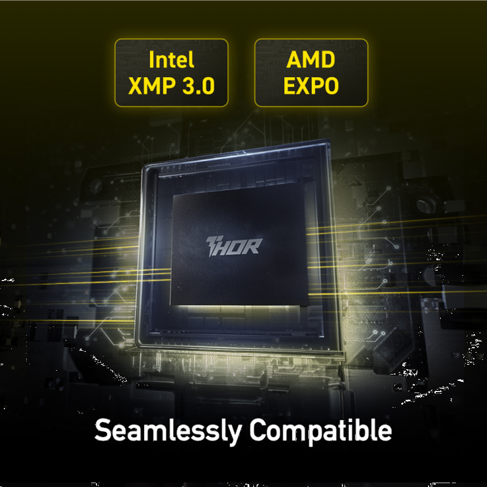 Lexar 16GB THOR 6000MHz CL38 XMP/ EXPO DDR5 Single Kit Ram