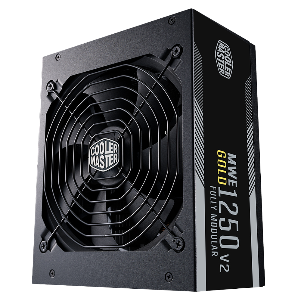 Cooler Master MWE V2 1250W 80+ Gold Full Modüler Gen 5.0 ATX 3.1 140mm Fanlı PSU