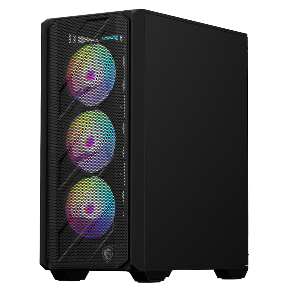 MSI MAG FORGE 141A B75 750W 80+ Bronze Tempered Glass RGB Siyah ATX Bilgisayar Kasası