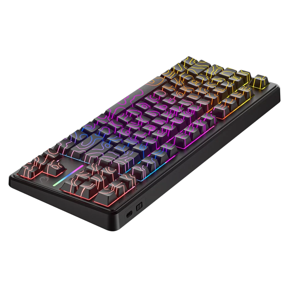 Rampage KB-R107 CRACK Membrane RGB Siyah Kablolu Gaming Klavye