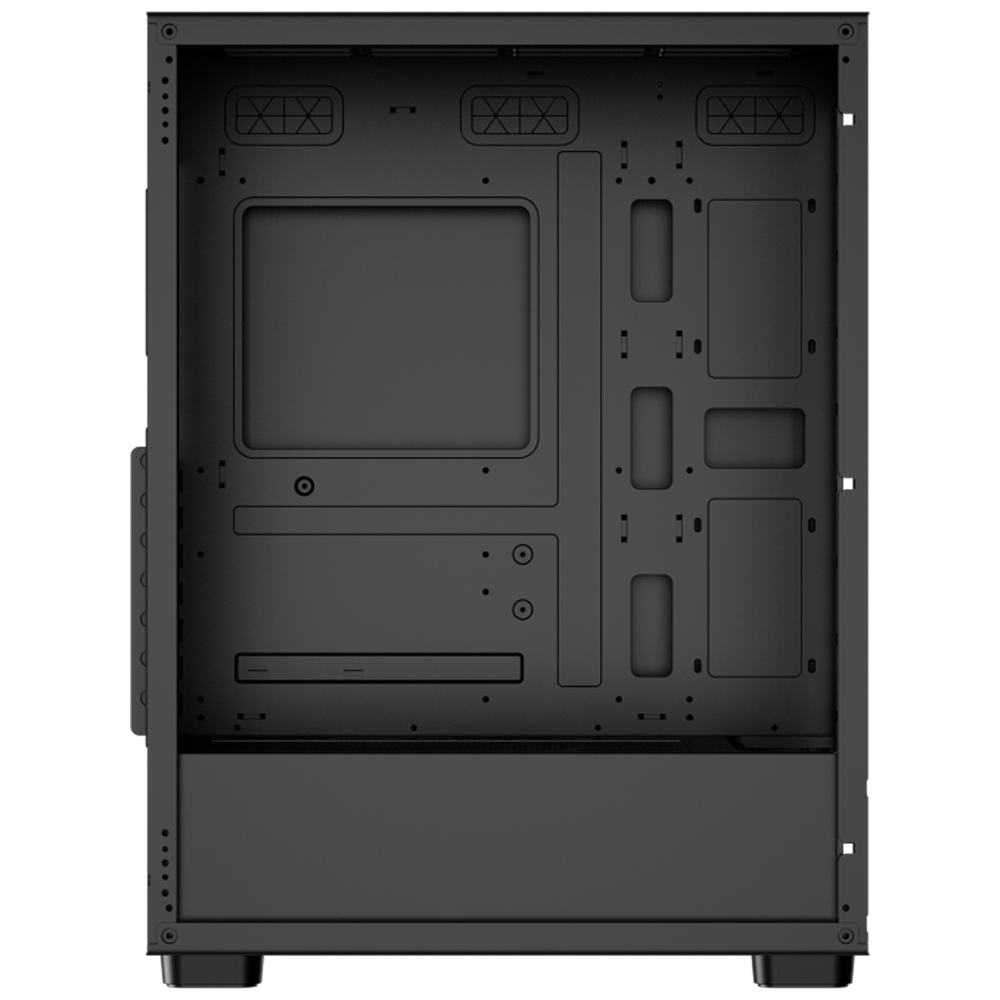 VENTO VG17F Tempered Glass USB 3.0 Mesh RGB ATX Mid Tower Kasa + FSP 550W PSU
