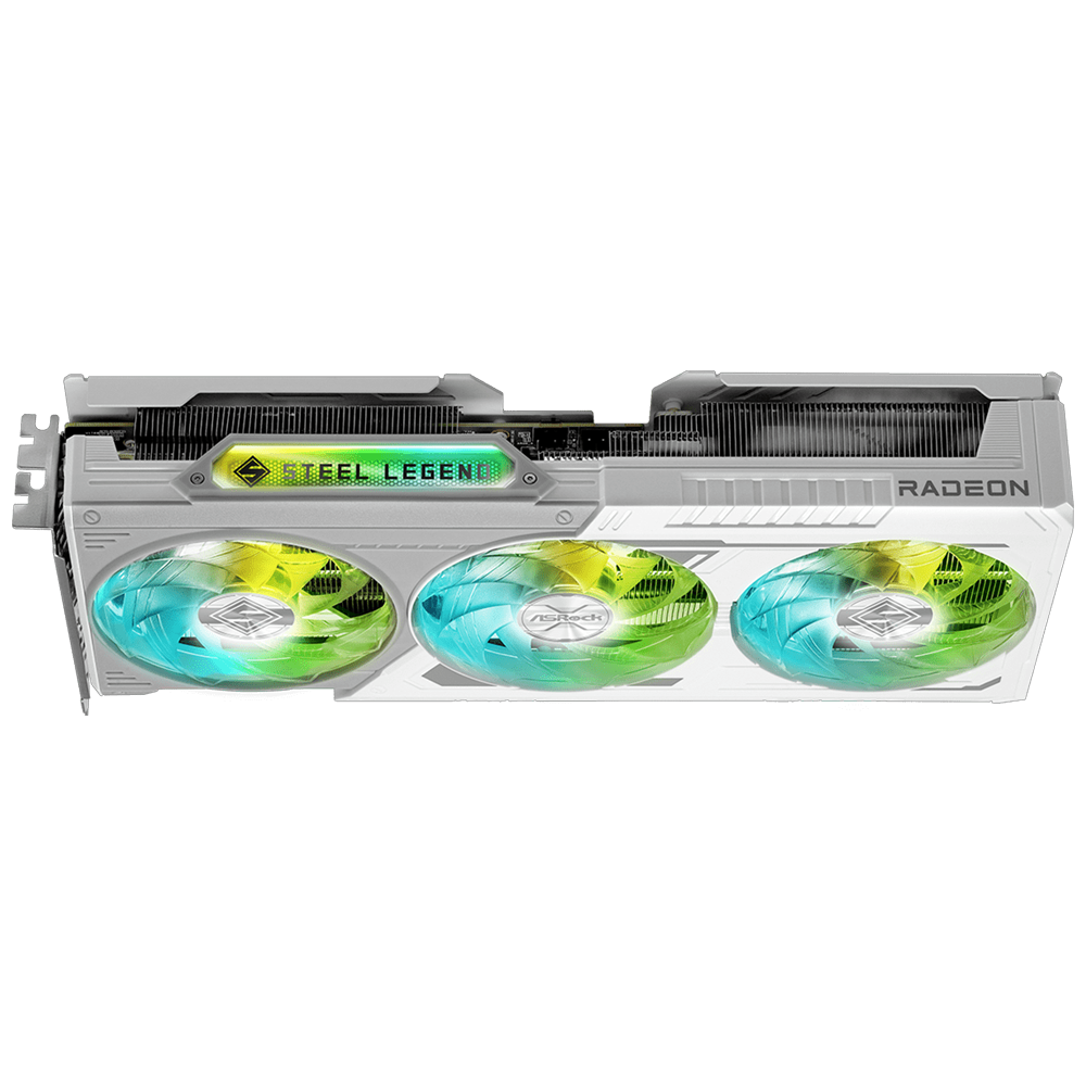 ASROCK AMD Radeon RX 9060 XT OC Steel Legend 16GB GDDR6 128 Bit