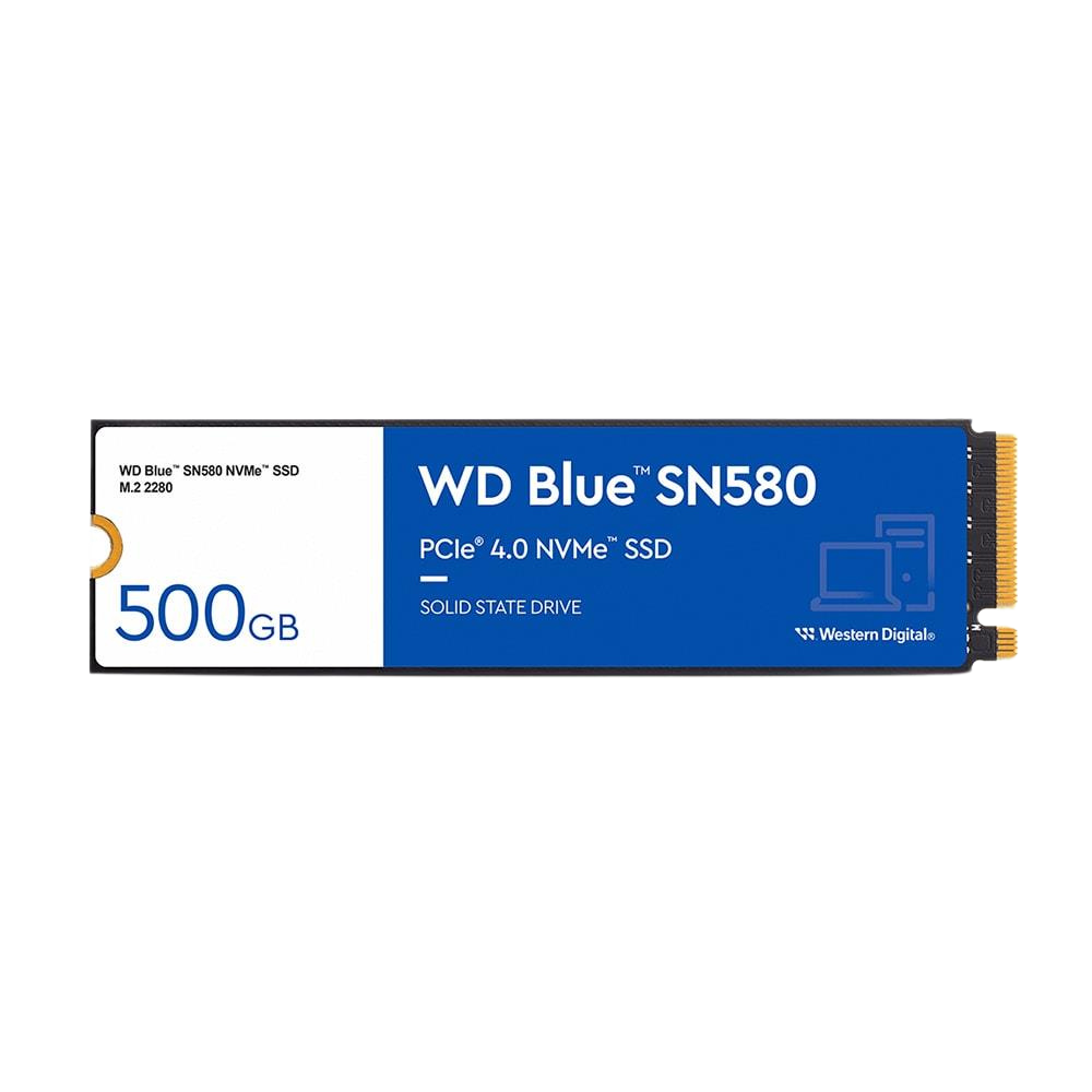 WD 500GB Blue SN580 Gen4 M.2 SSD (4000MB Okuma / 3600MB Yazma) görsel 1