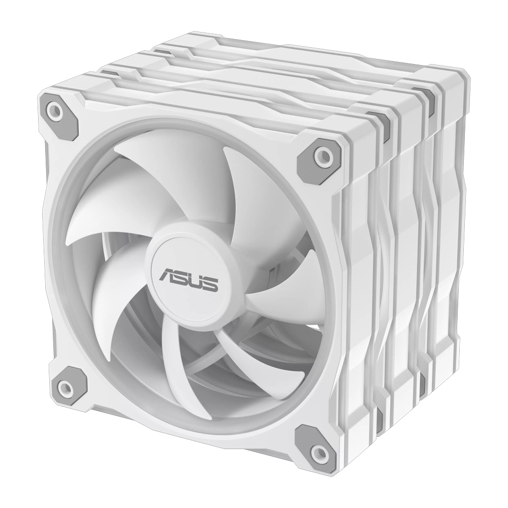 ASUS PRIME MR120 ARGB 120mm Üçlü Beyaz Kasa Fanı