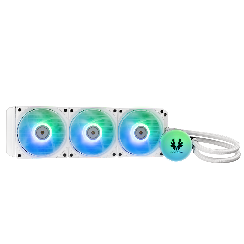 Bitfenix Sakiel 360 Beyaz ARGB 360mm AMD / INTEL İşlemci Sıvı Soğutucu