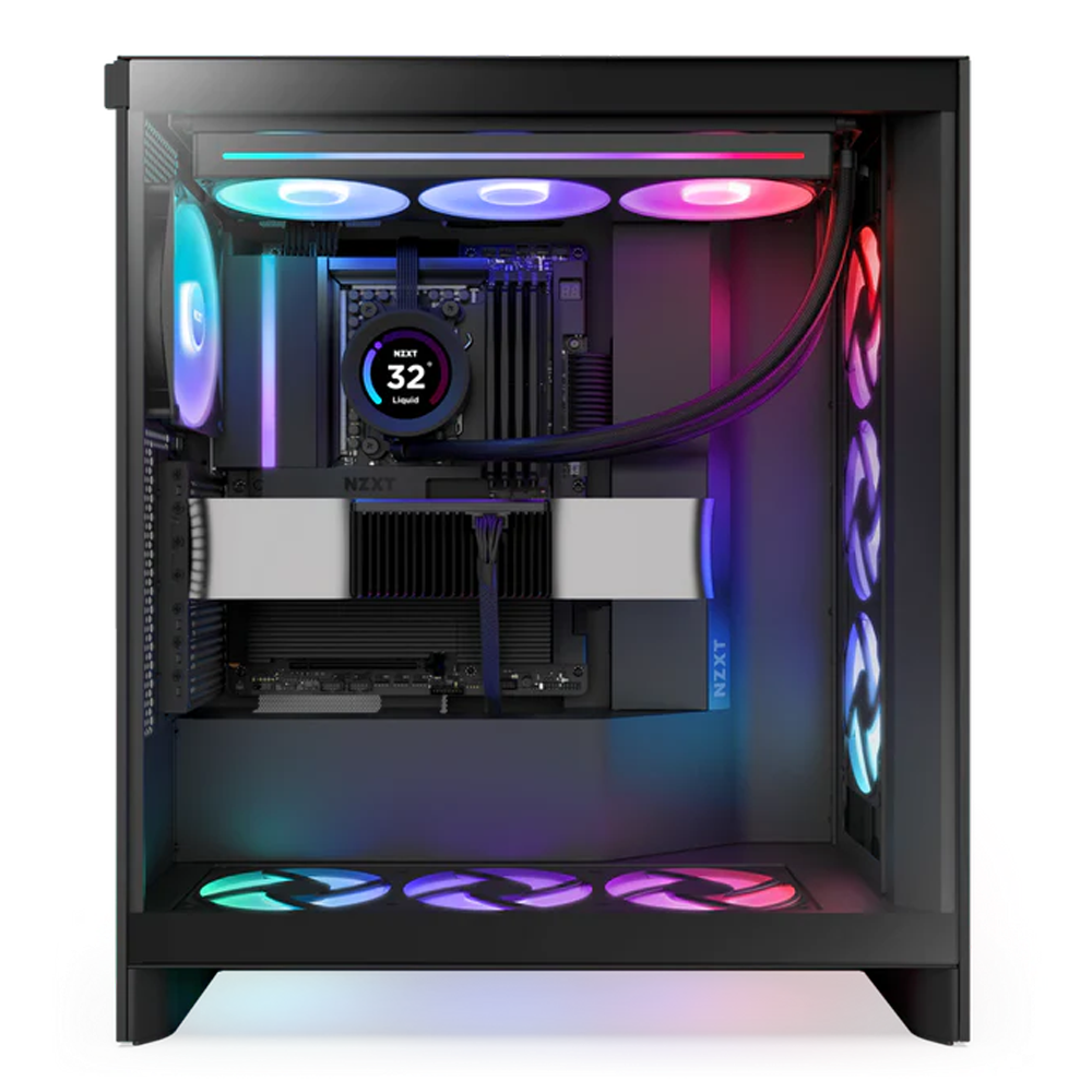 NZXT N9 X870E 8000MHz(OC) DDR5 Soket  AM5 WIFI7 M.2  RGB ATX Anakart