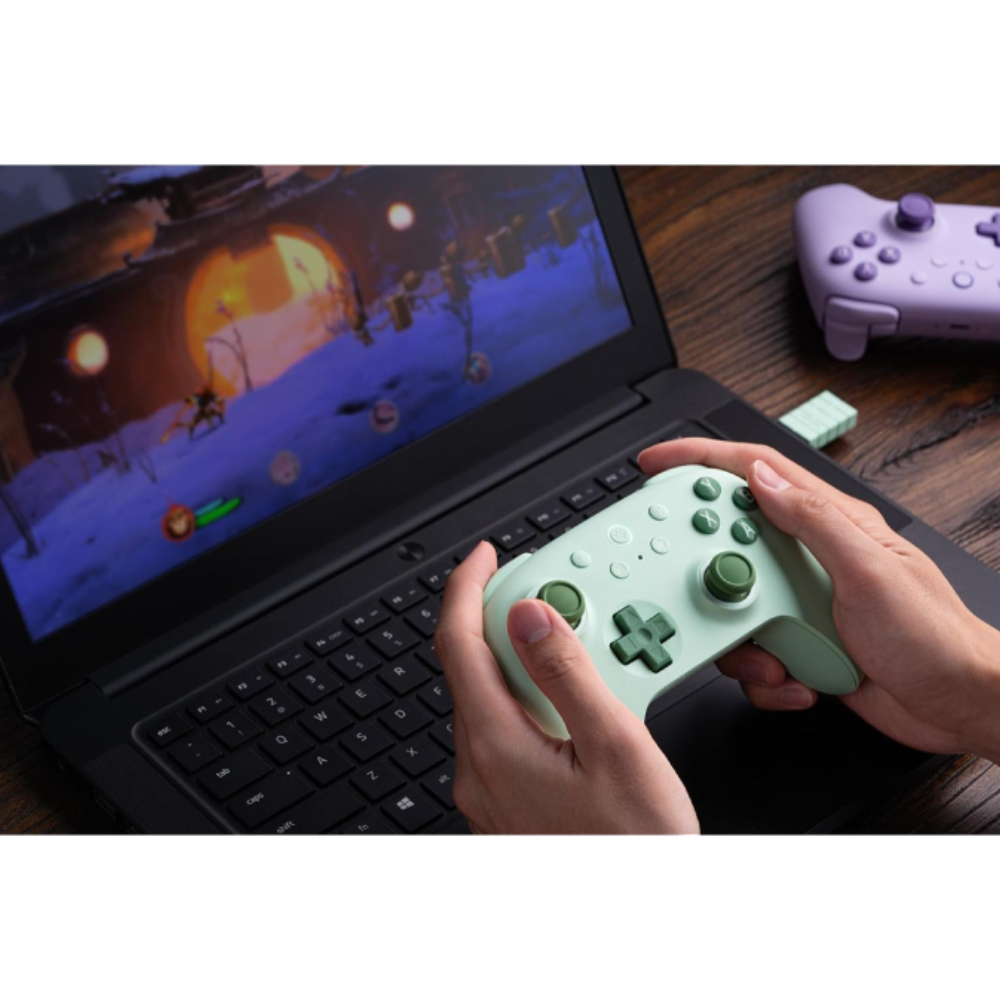 8BitDo Ultimate 2C Hall Efect Kablosuz Pastel Yeşil Gamepad