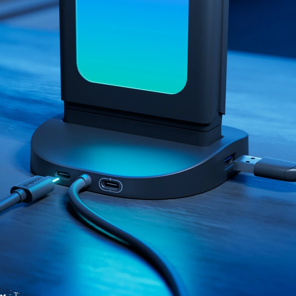 Nanoleaf USB-C USB-A RGB Işıklı Masaüstü Stand Aydınlatma