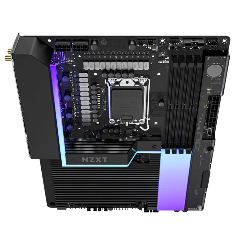 NZXT N9 Z890 8000MHz(OC) DDR5 Soket LGA 1851 M.2 WIFI7 HDMI RGB ATX Anakart