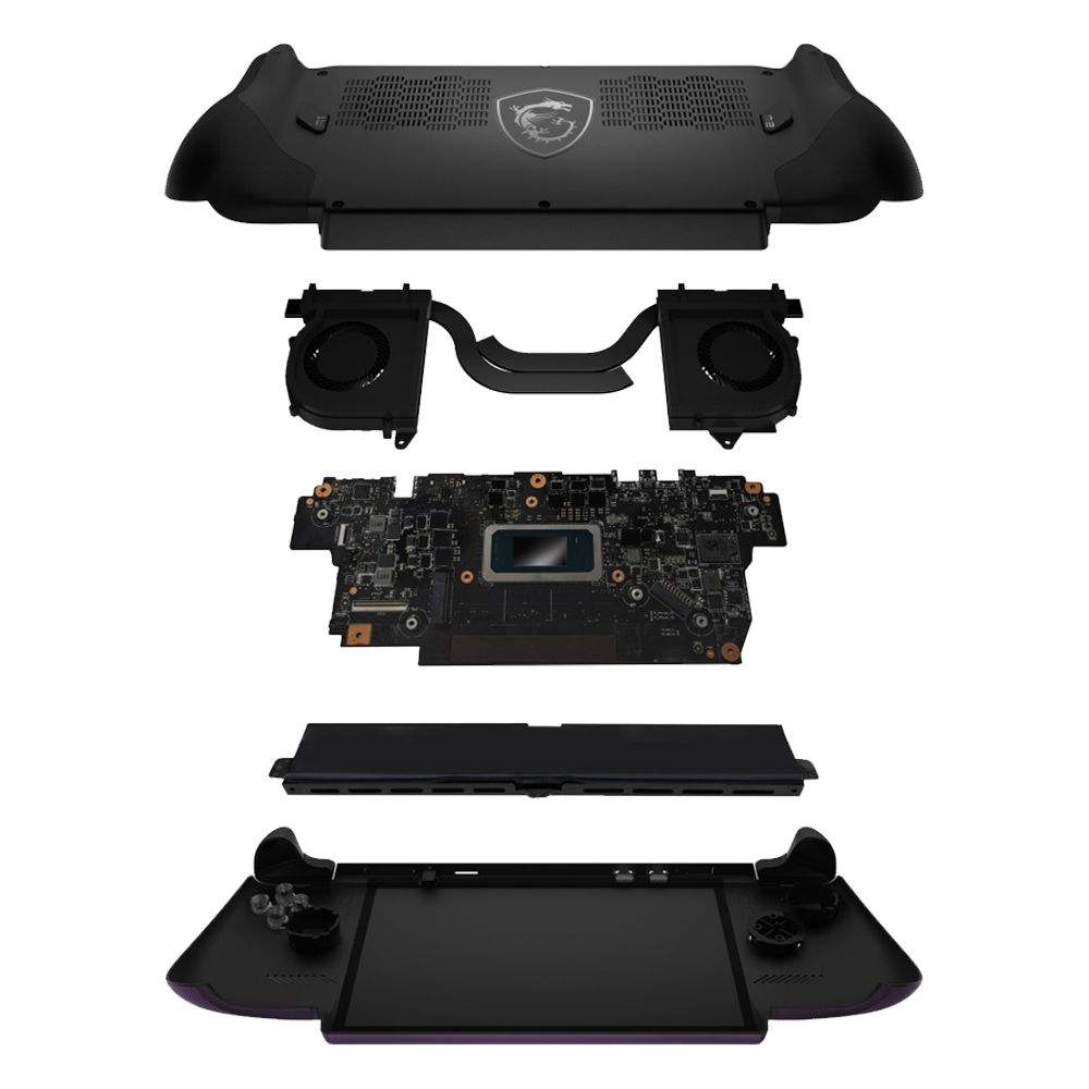MSI CLAW 8 EX AI+ CG3EM LAUNCH PACK-020TR Intel Arc G3 Extreme 32 LPDDR5x 1TB SSD Intel Arc B390 GPU 8" FHD 120Hz W11 El Konsolu
