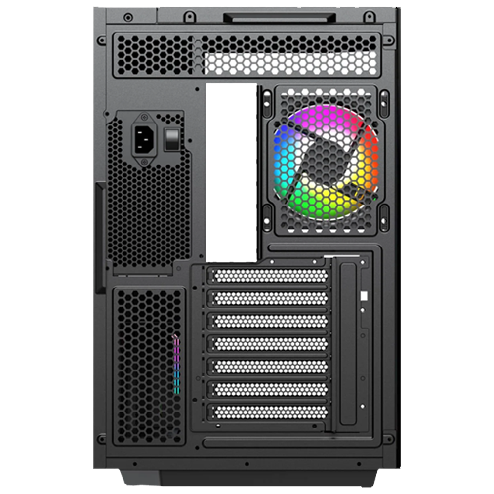 PowerBoost PB-A4375B 750W 80+ Bronze SeaView ARGB USB 3.0 ATX Mid Tower Siyah Gaming Kasa