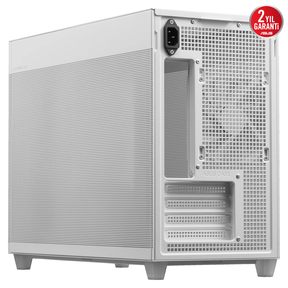 ASUS Prime AP201 USB 3.2 Mesh Beyaz MicroATX Kasa