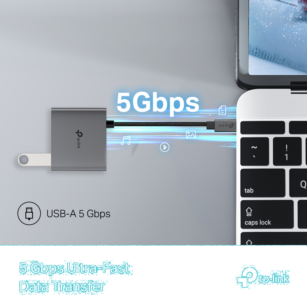 TP-LINK UH3020C Type-C USB-C PD USB3.0 HDMI Hub Dönüştürücü