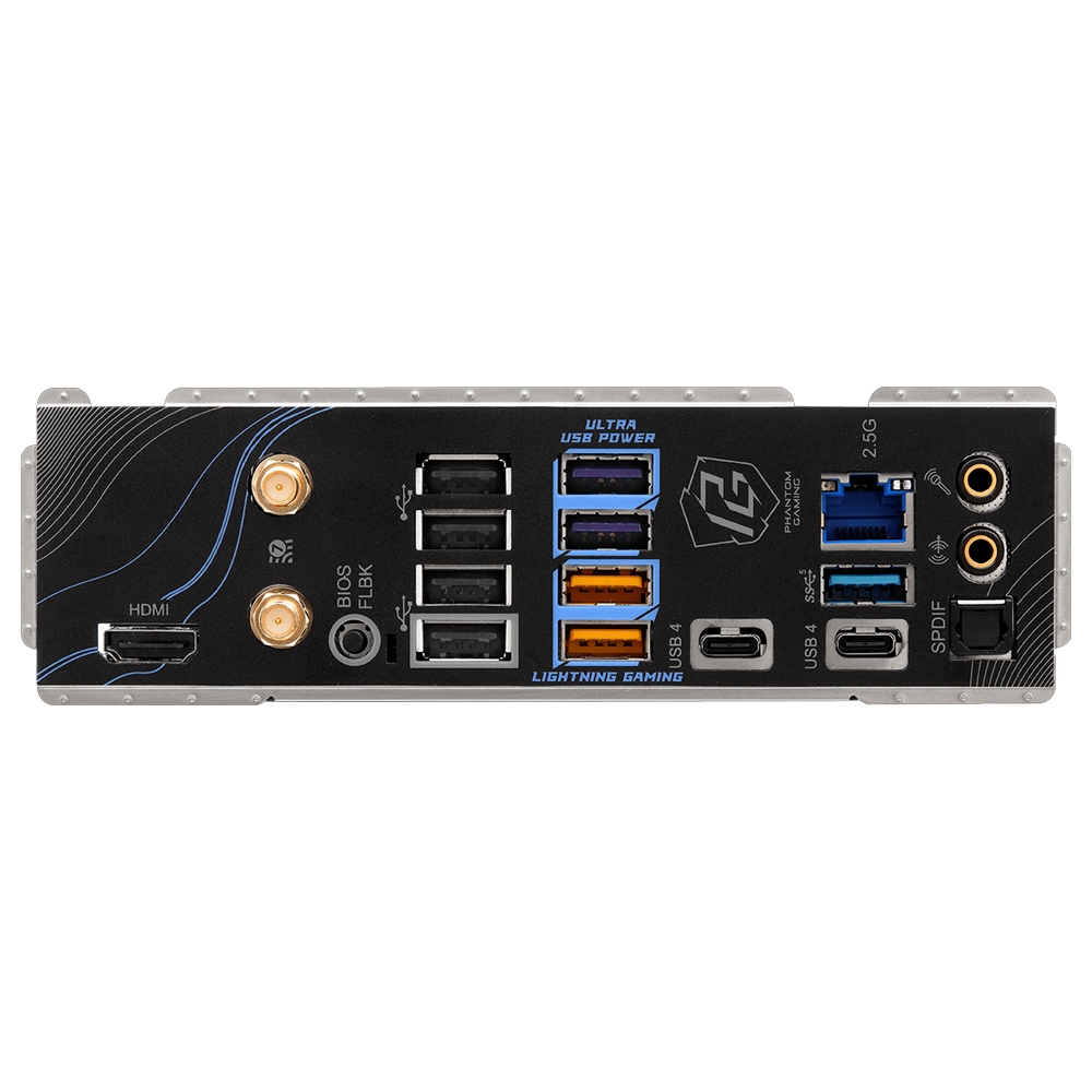 ASROCK X870 PG RIPTIDE WIFI 8000MHz(OC) DDR5 Soket AM5 HDMI M.2 ATX Anakart