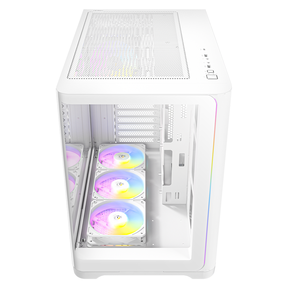 ANTEC C5 Curve Tempered Glass ARGB Beyaz ATX Mid Tower Bilgisayar Kasası