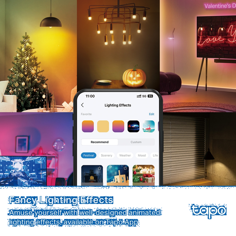 TP-LINKTAPO L430P Çok Renkli Akıllı P45 Ampul