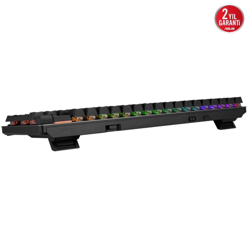 ASUS ROG Strix Scope II 96 Wireless RX RED Switch RGB Mekanik Kablosuz Gaming Klavye