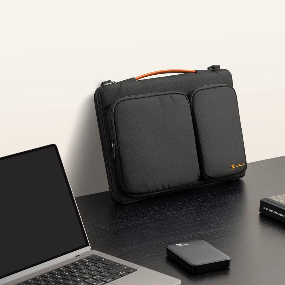 Tomtoc Defender A42 16" Siyah Notebook Çantası