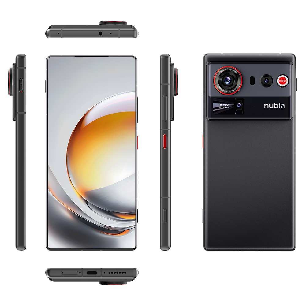 NUBIA ZTE Z80 ULTRA 16GB/512GB Siyah Akıllı Telefon (Nubia Türkiye Garantili)  
