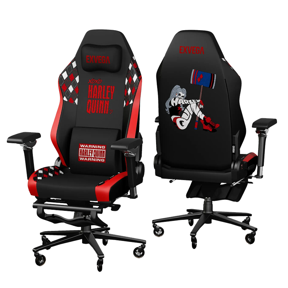 EXVEGA Pandora Pro Harley Quinn Lisanslı Gaming Koltuğu