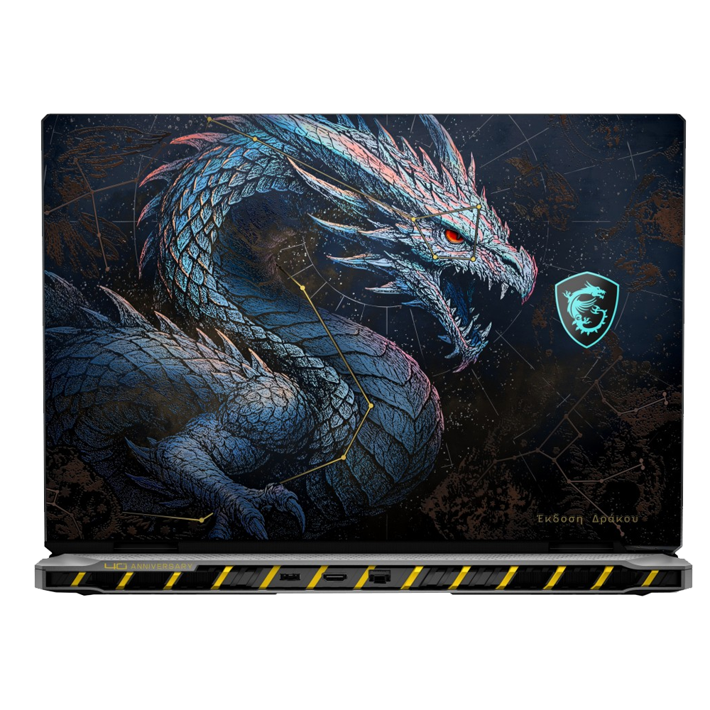 MSI TITAN 18 HX DRAGON EDITION DRACO EPIC A2WJ-1223TR Ultra 9 290HX Plus 96GB DDR5 RTX5090 GDDR7 24GB 4TB SSD 18" UHD+ 240Hz W11H Notebook