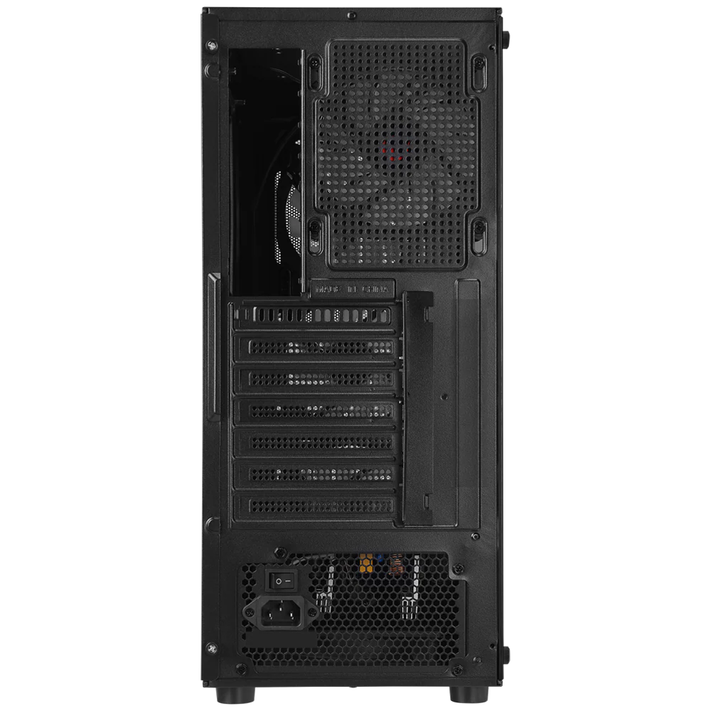 Rampage HELIOS Mesh 550W 80+ Siyah Temperli Cam 4x12cm Rainbow ATX Mid-T Gaming Kasa
