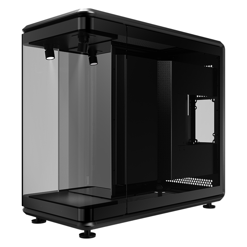 Cooler Master Masterframe 360 Panaroma Mirror TG Mesh Tempered Glass USB 3.2 Siyah ATX Mid Tower Kasa