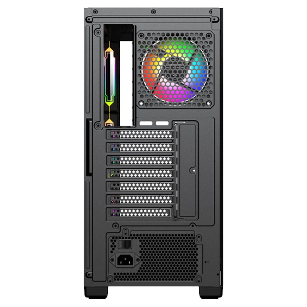 GameBooster JBST-GBA7505B 750W 80+ Bronze SeaView ARGB ATX Mid Tower Siyah Kasa