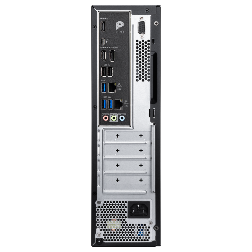 MSI PRO DP80 AI A2G-083XEU Ultra 5 225 16GB DDR5 512GB SSD FreeDos Siyah Mini PC